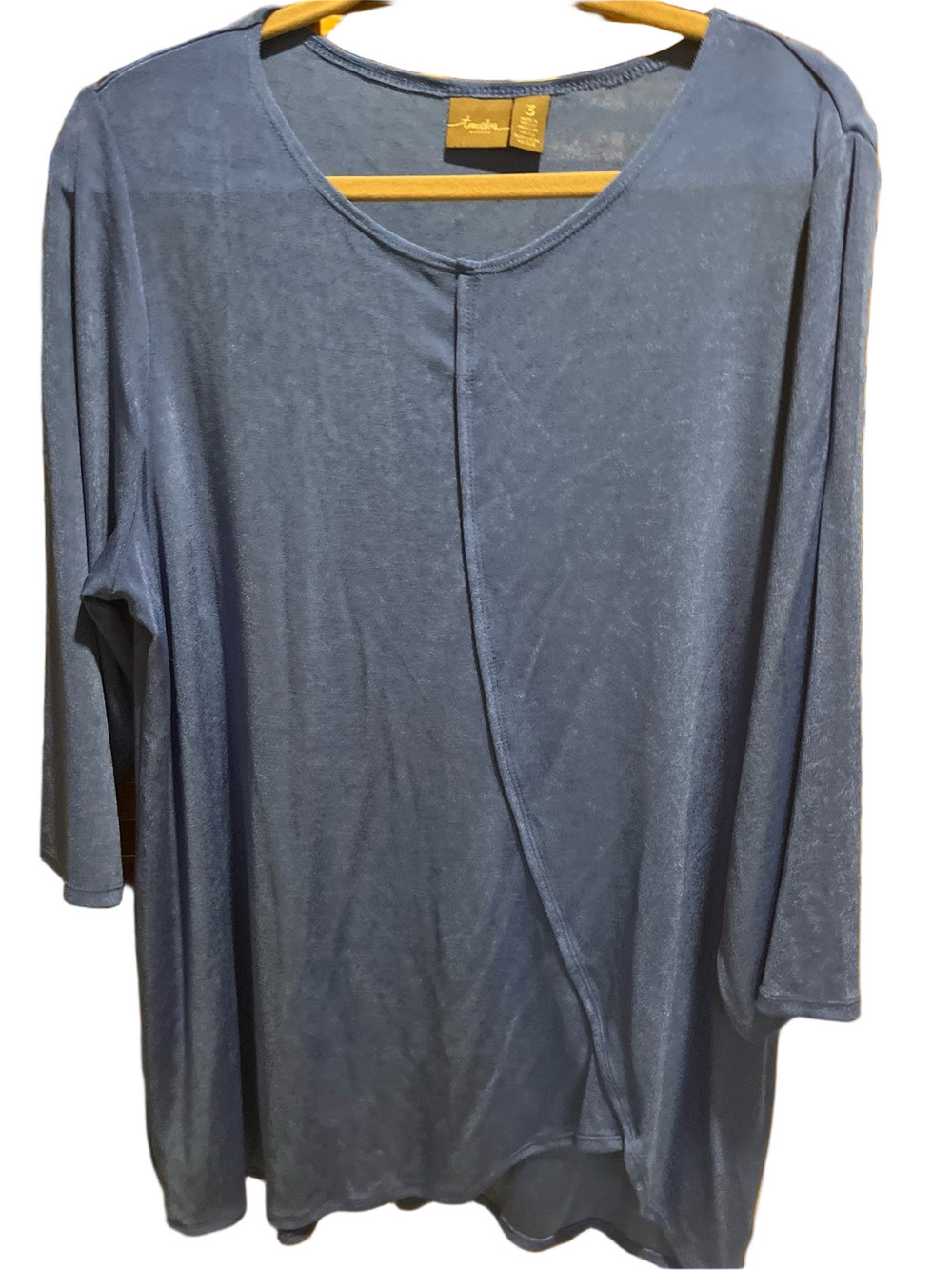 42. WOMENS CHICO’S TRAVELERS 3/XL DETAIL TOP